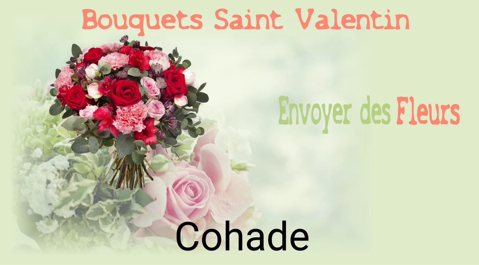 Roses de Saint-Valentin livrées à Cohade